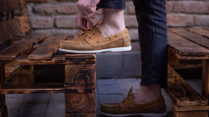 Woodland Walk bequeme braune Mokassins